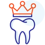 Dental crown icon by Loveland Dental Group