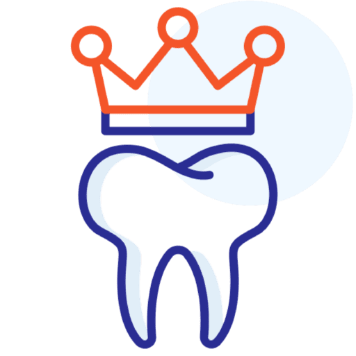 Dental crown icon by Loveland Dental Group